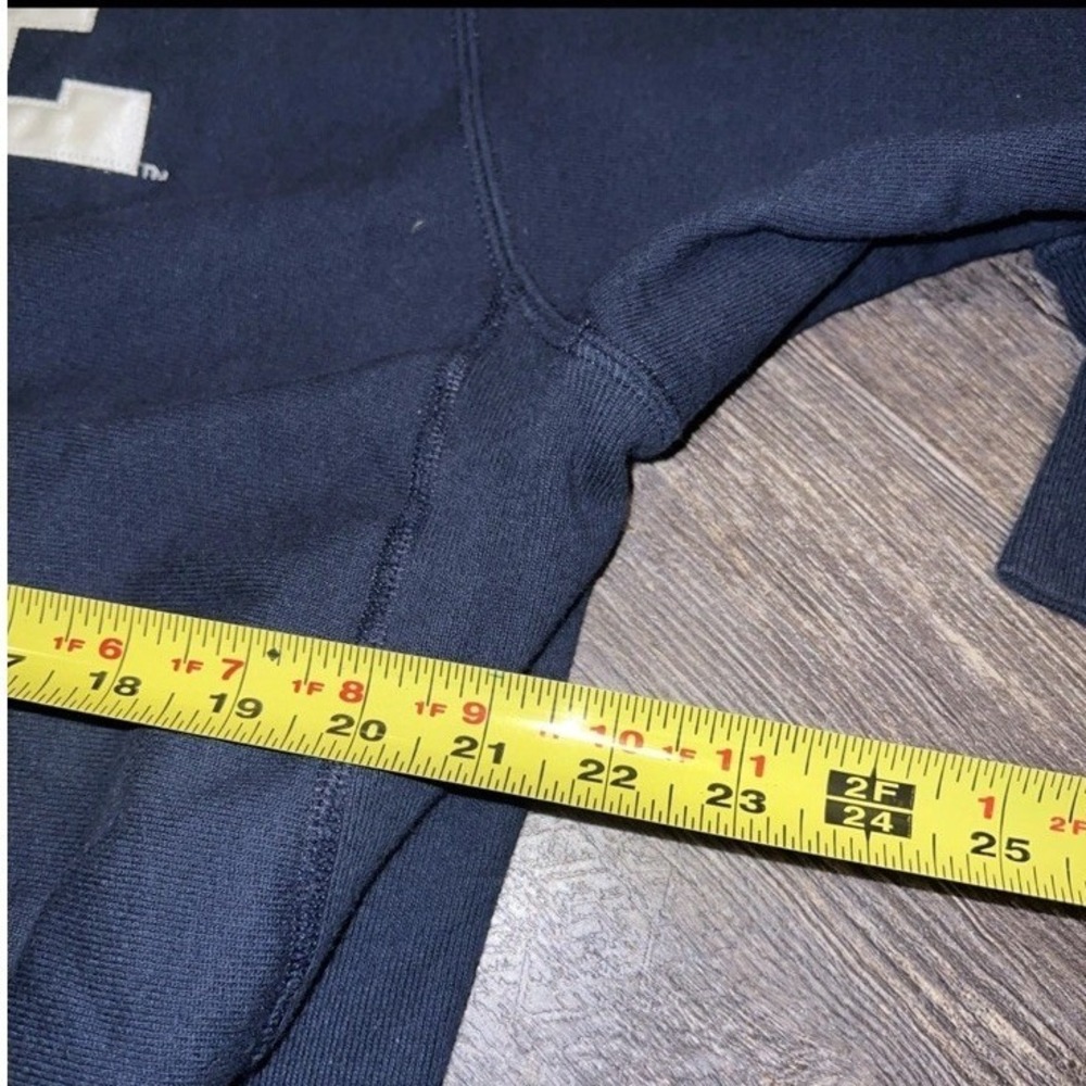Vintage 90s Yale University Champion Reverse Weave Crewneck Sweatshirt Large - Picture 6 of 6